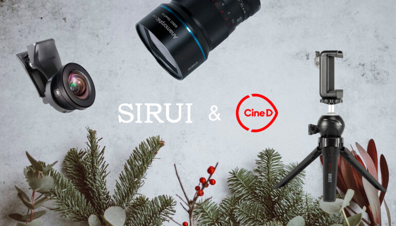 SIRUI x CineD Happy New Year Giveaway – Your Chance to Win Brand New Filmmaking Gear