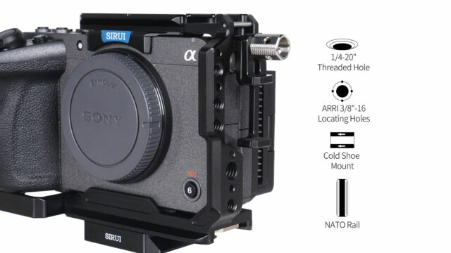SIRUI camera cage for Sony FX3/FX30