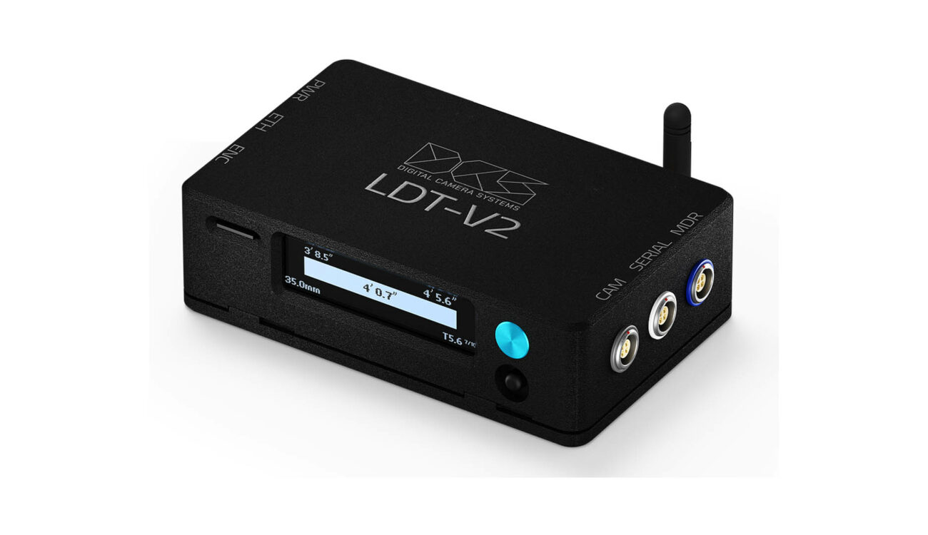 DCS lanzó el LDT-V2 - un codificador de lente inalámbrico para producción virtual