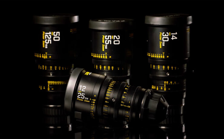 DZOFILMがPictor 12-25mm T2.8 S35 シネズームレンズを発表