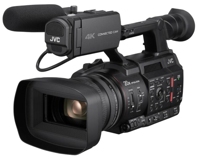 JVC GY-HC500 NDI compabible camera