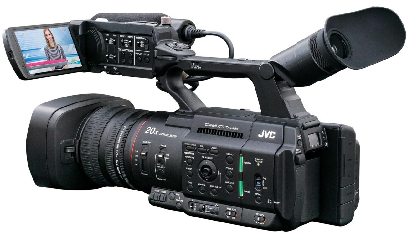 JVC Announces NDI-Compatible HC500 Broadcast Cameras