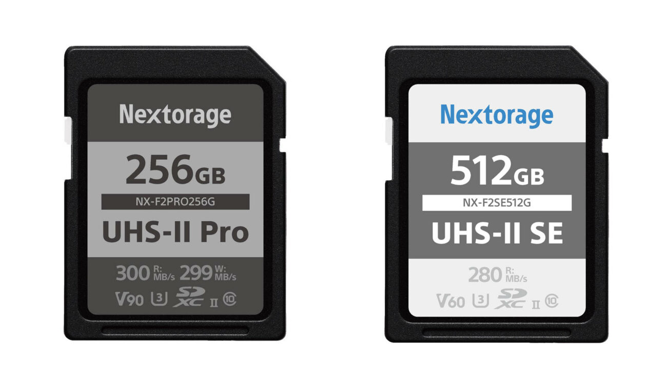 Nextorage NX-F2PRO and NX-F2SE SDXC UHS-II Card Series Introduced