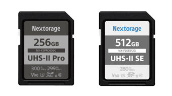 Presentan la serie de tarjetas Nextorage NX-F2PRO y NX-F2SE SDXC UHS-II