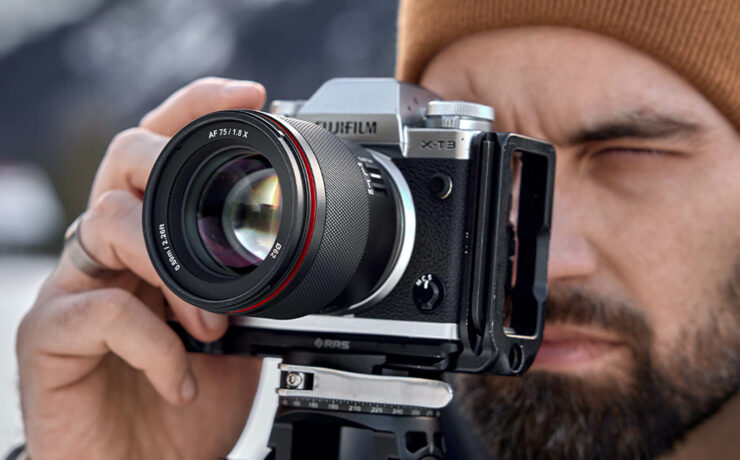 SAMYANGが富士フイルムXマウントカメラ用「SAMYANG AF 75mm F1.8 X」を発売