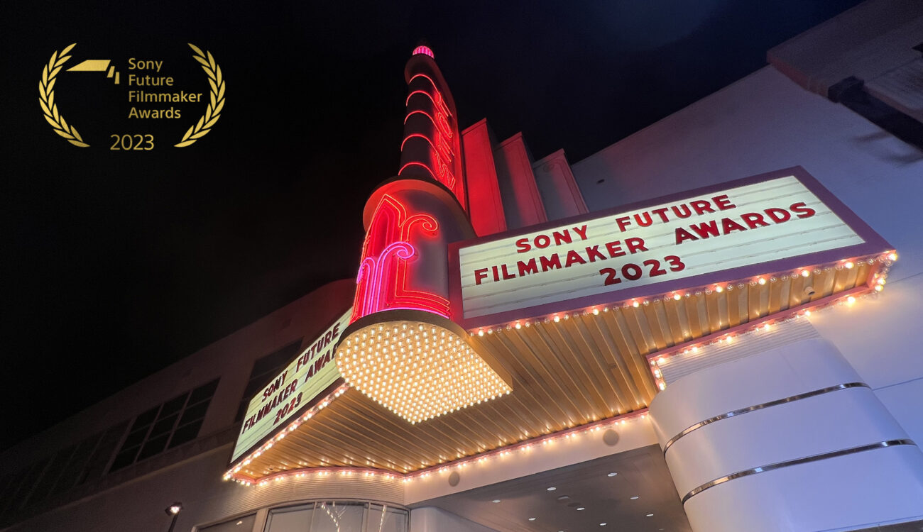 Sony Future Filmmaker Awards Winners Announced