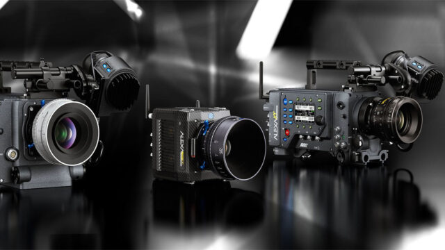 The three new ARRI cameras launched in November 2022. The Mini LF was used for "El Conde"