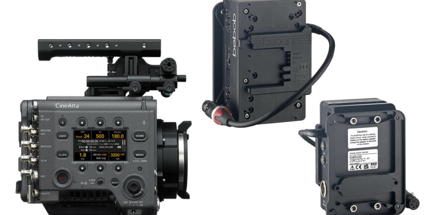 Bebob COCO-VENICE B-Mount Battery Adapter for Sony VENICE 1 and 2 Released