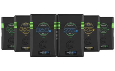 Core SWX Helix Max 275 and 360 Introduced -  Higher Capacity Battery Packs for B- G- and V-Mounts