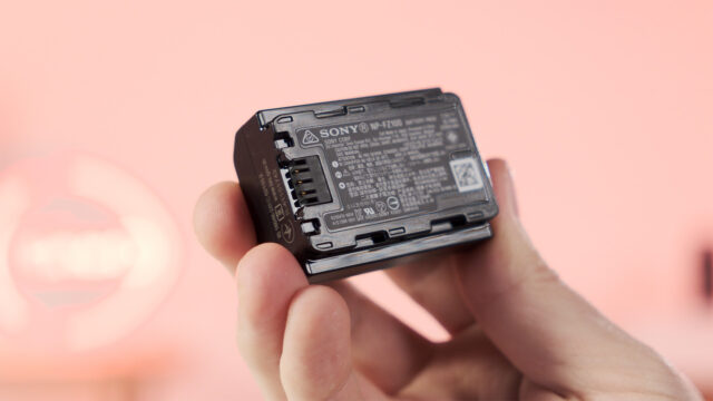 Sony NP-FZ100 battery for ZV-E1