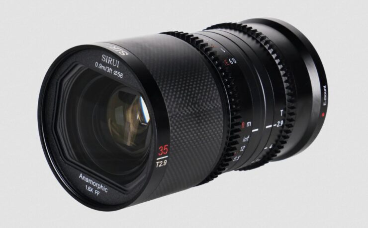 SIRUI Saturn 35mm Anamorphic Lens Now Available in X-Mount and L-Mount