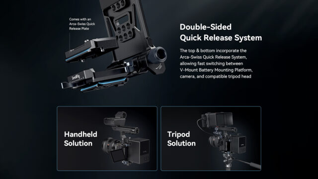 SmallRig Compact V-mount Battery Mounting System