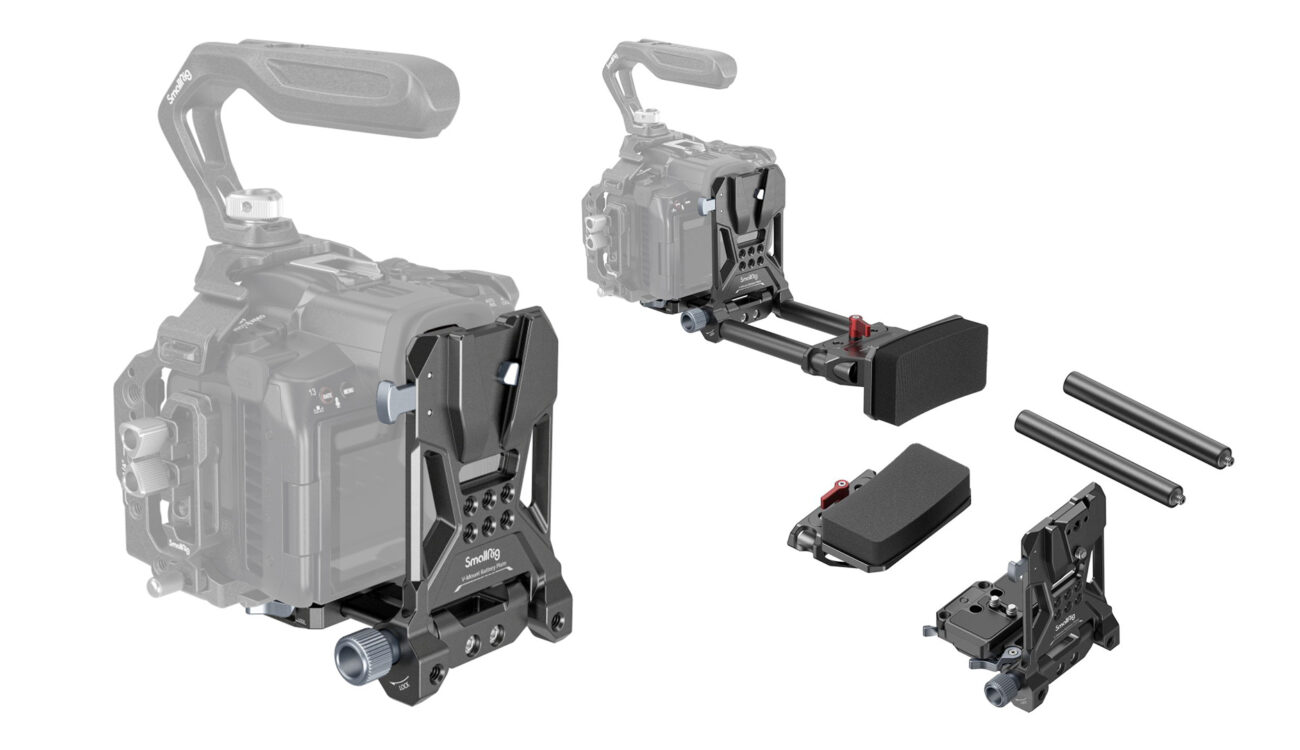 SmallRig Compact and Advanced V-Mount Battery Mounting Systems Announced