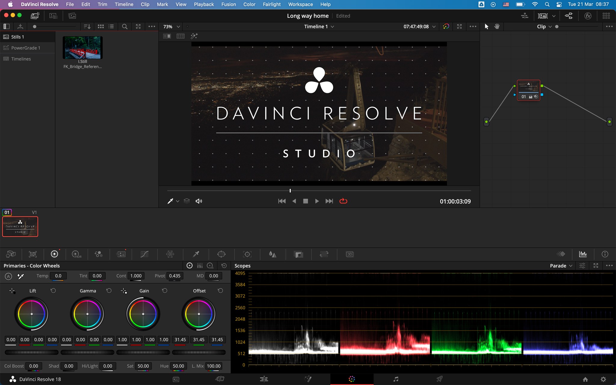 DaVinci Resolve - what are the differences between free and Studio