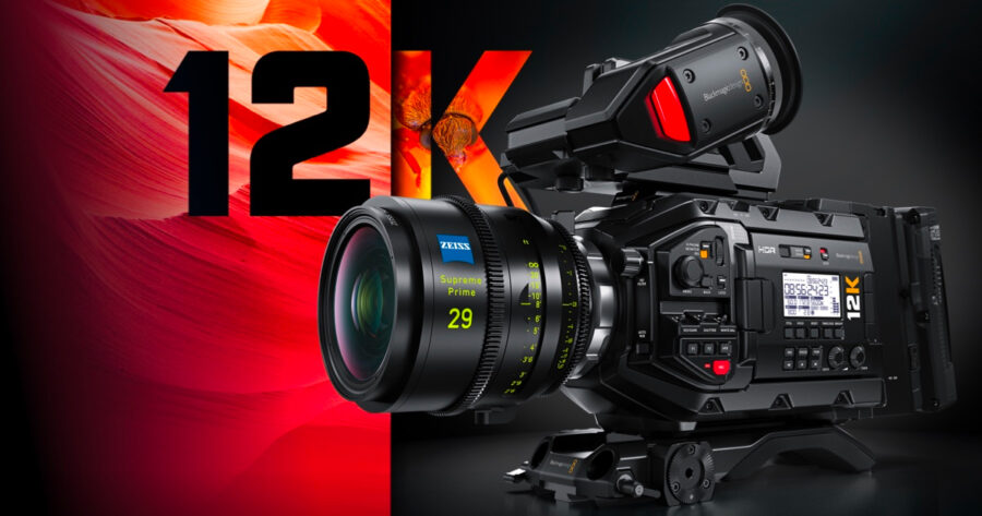 Blackmagic URSA Mini Pro 12K with OLPF