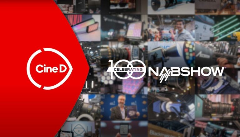 CineD at NAB 2023 - Visit our Booth, Win Prizes. Can't Attend? Enjoy our Full Show Coverage