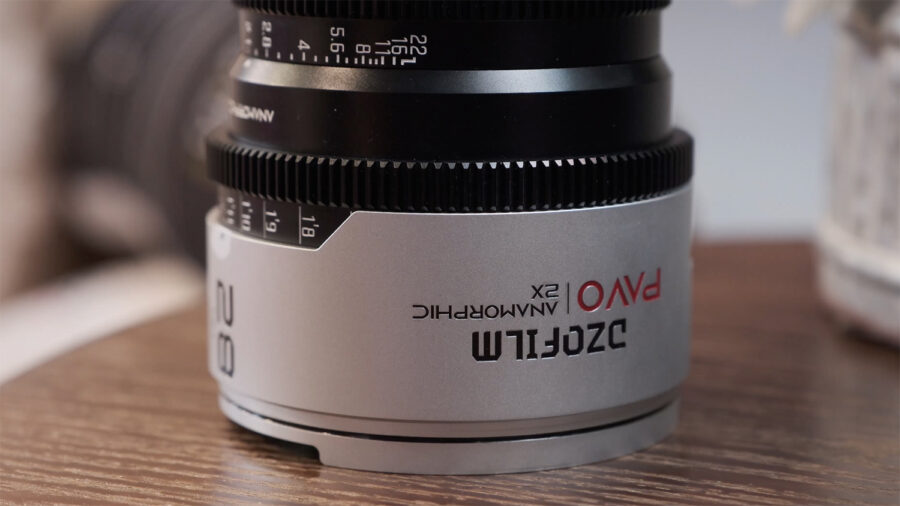 DZOFILM PAVO 28mm T2.1 2x anamorphic lens