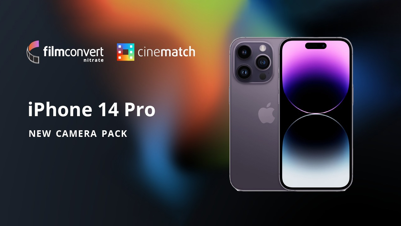 FilmConvert Nitrate y CineMatch ahora son compatibles con el iPhone 14 Pro