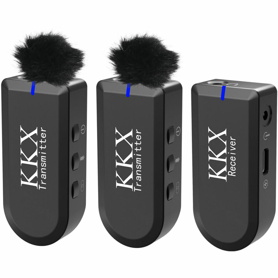 KKX VK2 Compact 2-Person Wireless Microphone System