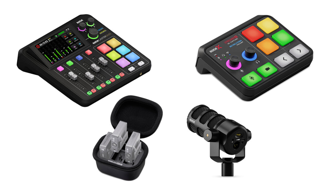 RØDE Introduces RØDECaster Duo, Streamer X, PodMic USB, Firmware Updates, and More