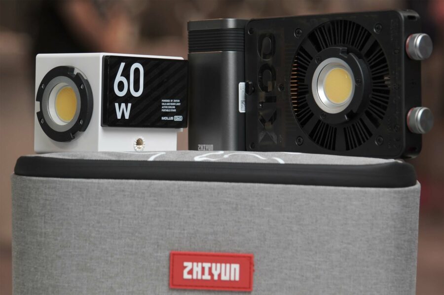 ZHIYUN MOLUS G60 and X100 LED Lights