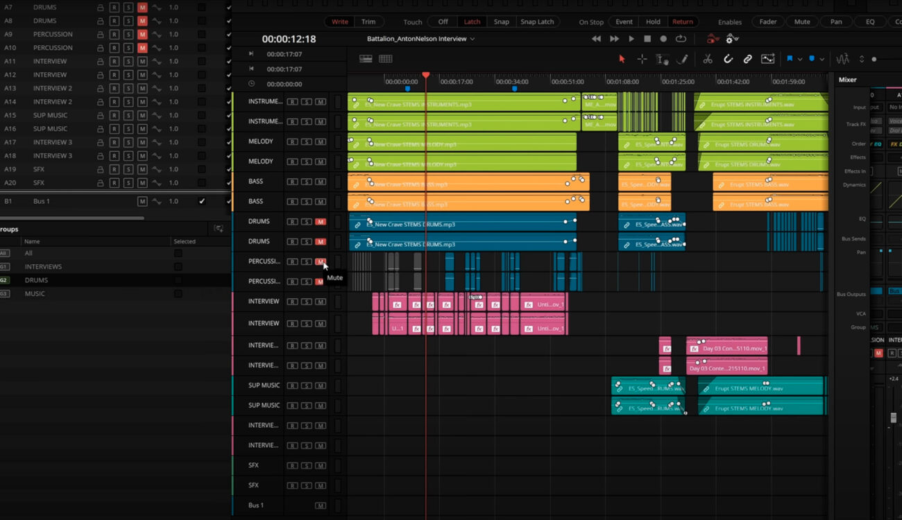 DaVinci Resolve 18.5 Beta released - fairlight