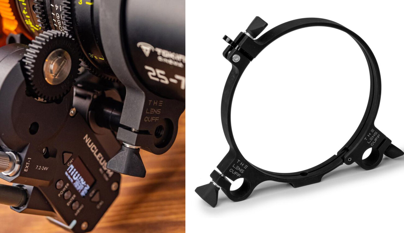 レンズに直接フォローフォーカスモーターを装着できる「レンズカフ」を発売