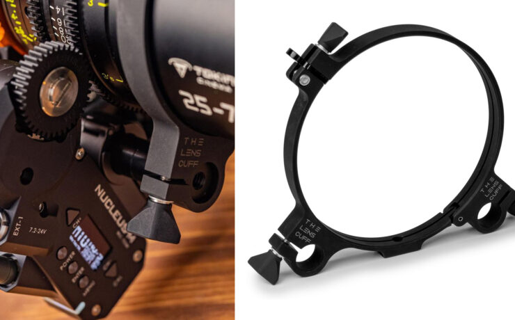 レンズに直接フォローフォーカスモーターを装着できる「レンズカフ」を発売