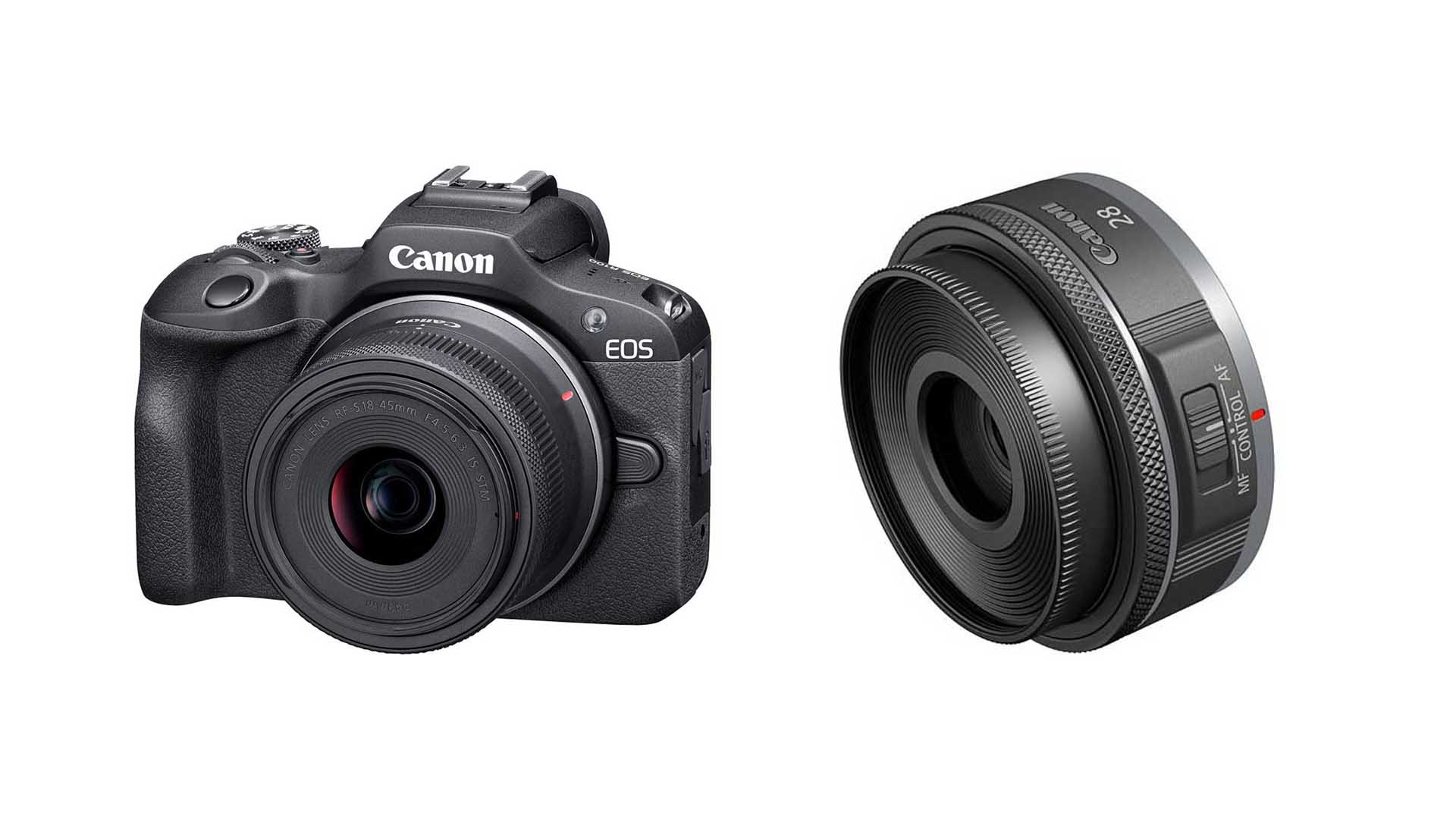 Canon EOS R100 Camera and RF 28mm F2.8 STM Lens Introduced