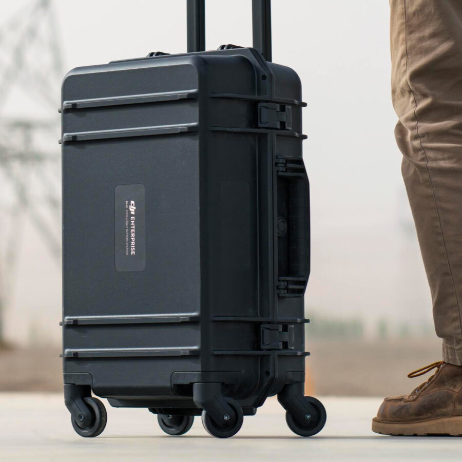 DJI BS65 Intelligent Battery Station with wheeled case