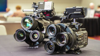 the Lensturret / lens turret called Vertigo by Multiturret, on a Sony FX6 and a Sony FX9