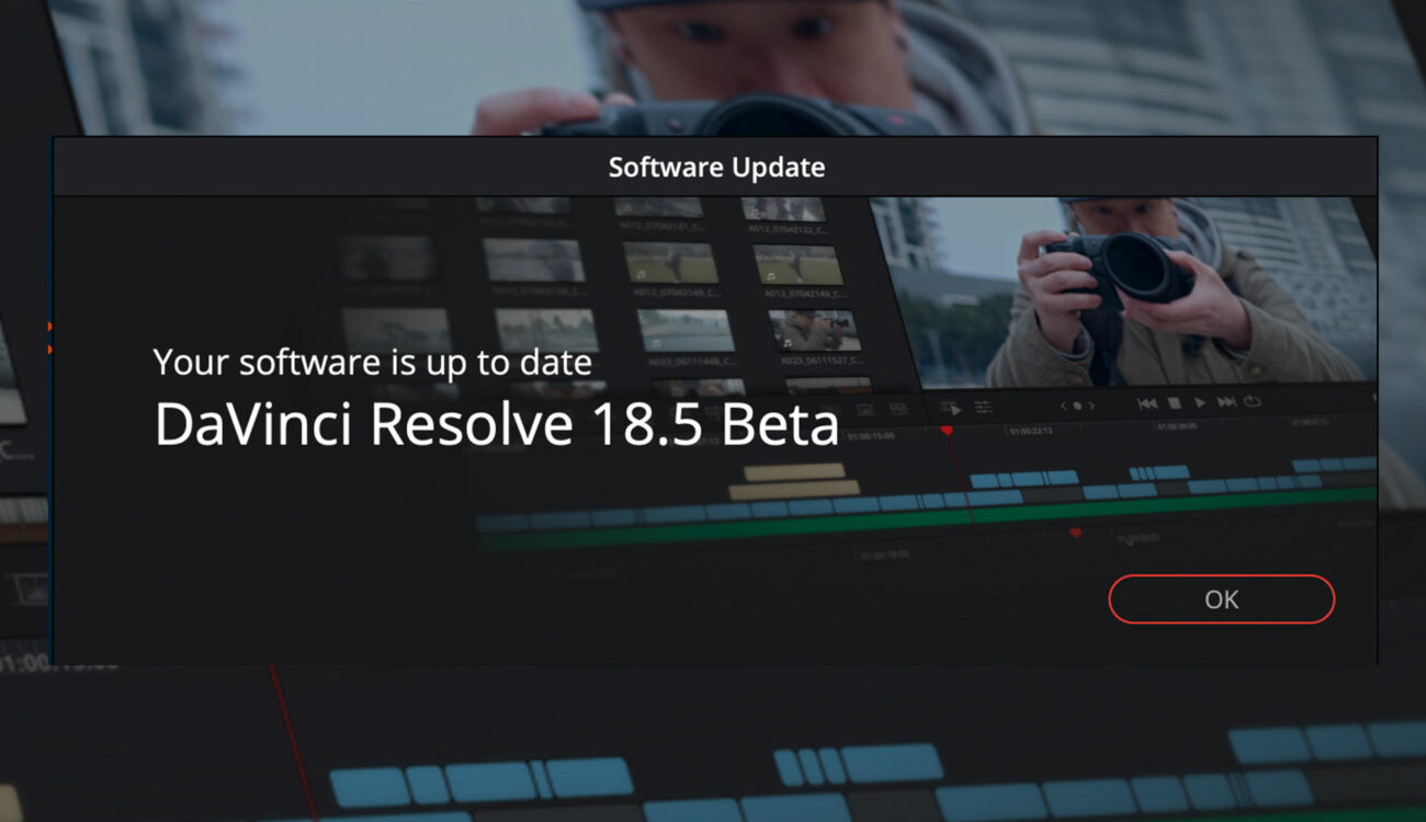 DaVinci Resolve 18.5 Beta 3 アップデート：自動文字起こしに14言語、ポーズ認識に対応