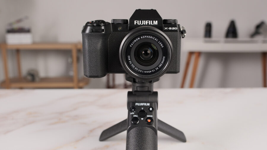 XC 15-45mm lens and Bluetooth grip