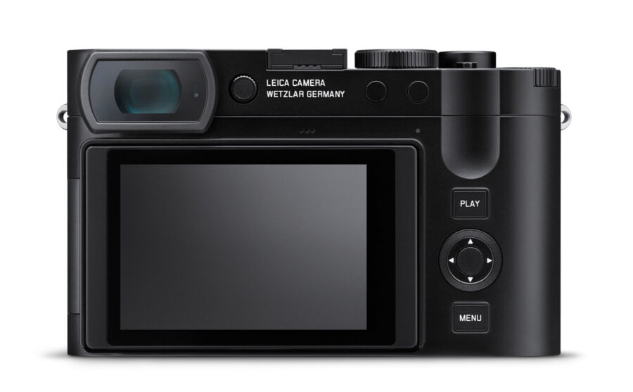The Leica Q3 features an improved 5.76MP OLED EVF and 3-inch LCD display