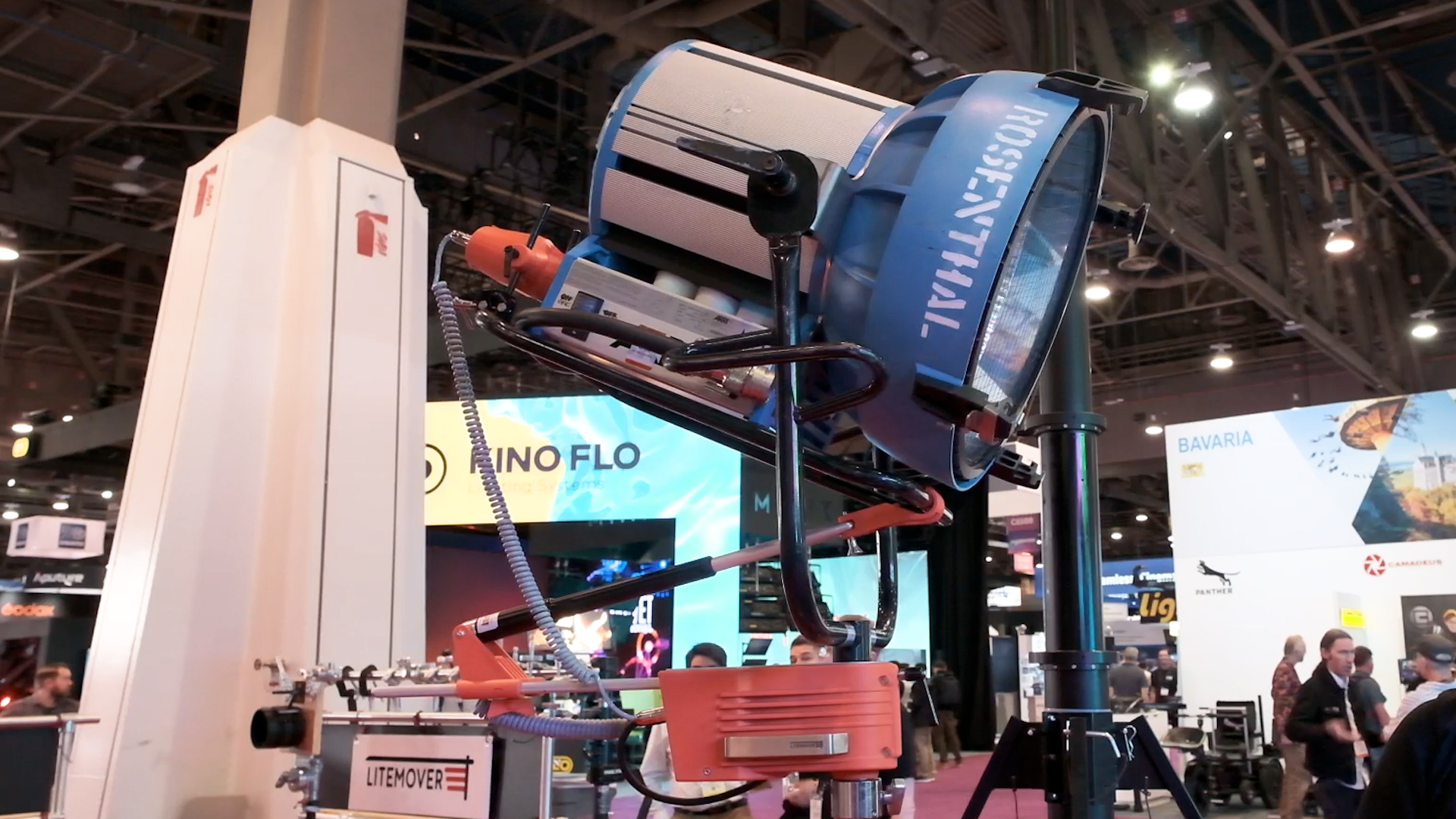 Spotlight Machine Matthews Litemover - A Motorized Remote Head for Controlling Large ...
