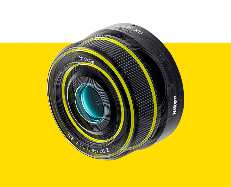 The NIKKOR Z DX 24mm f/1.7 is dust and drip-resistant