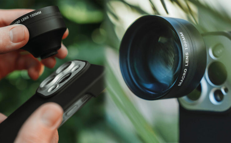 Lanzan el lente macro SANDMARC de 100mm para iPhone
