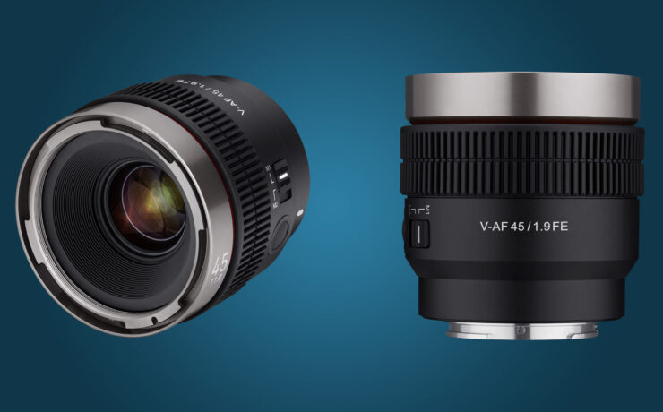 Samyang V-AF 45mm T1.9 FE Announced - 4th Lens Added to Series