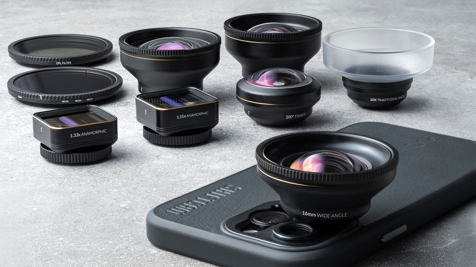 ShiftCam LensUltra Set of Lenses for Smartphones - Now on Kickstarter