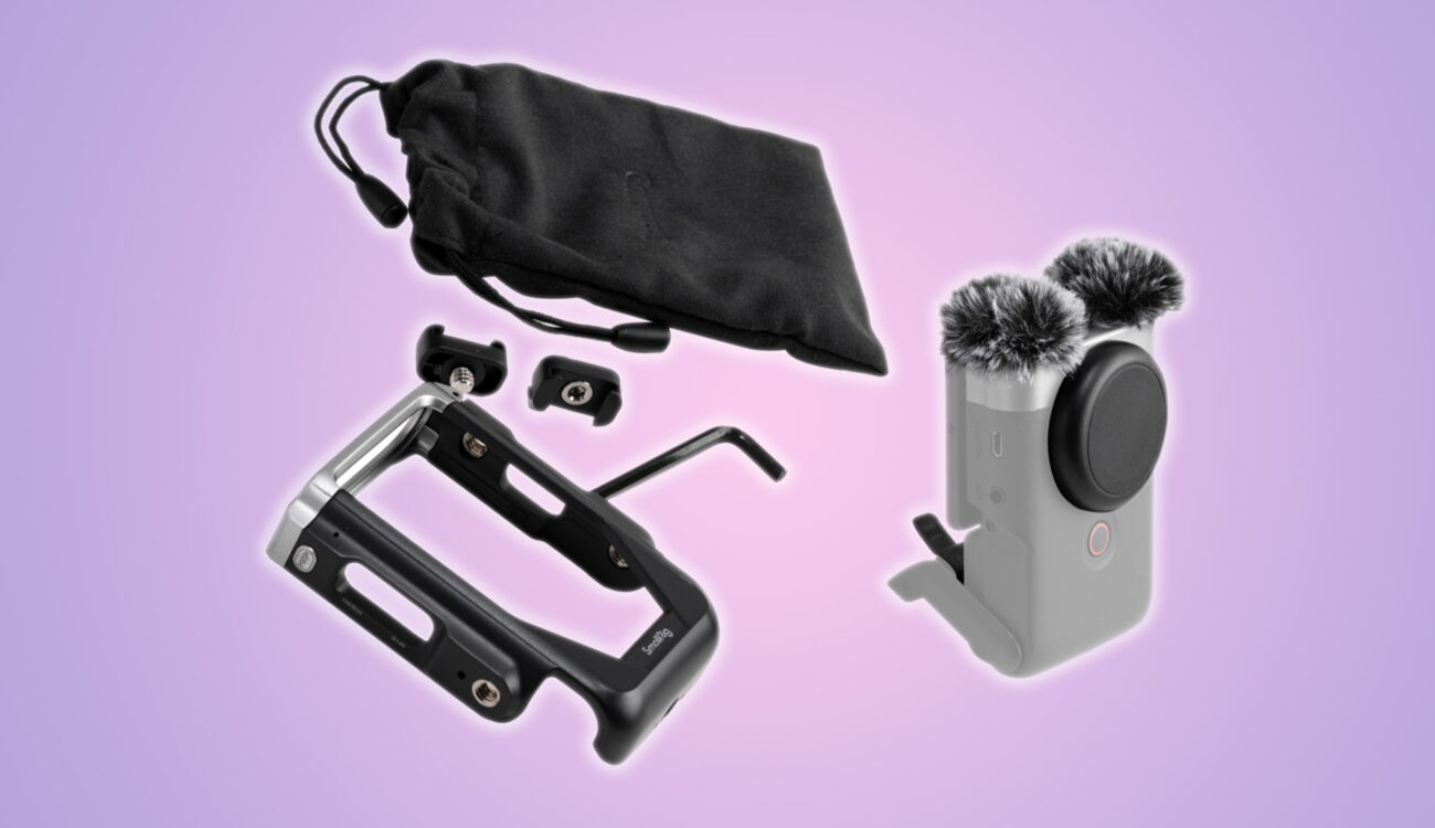 Anuncian el Kit de Armazón SmallRig para la cámara Canon PowerShot V10 Vlogging