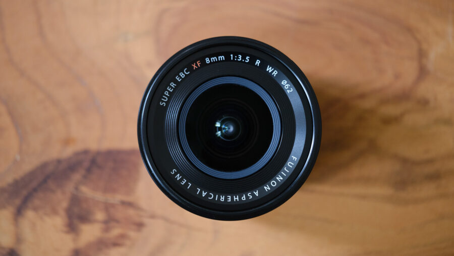 FUJINON XF 8mm f/3.5 front view