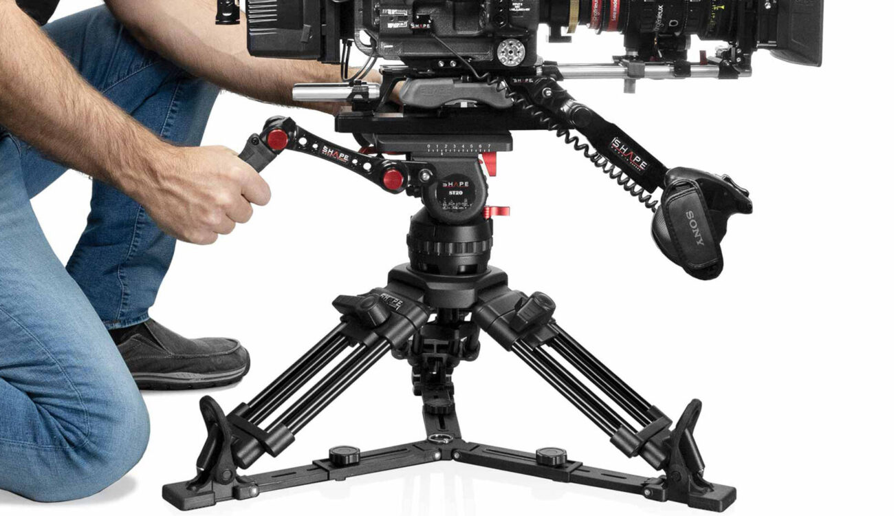 SHAPE 1-Stage Baby Tripod Legs Makes a Speciality of Low-Level Shooting