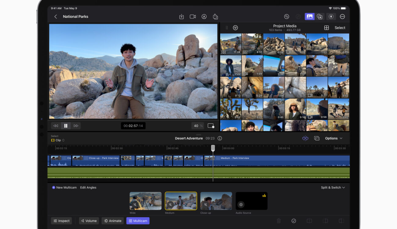 Final Cut Pro and Logic Pro Come to the iPad with a Subscription Payment Model