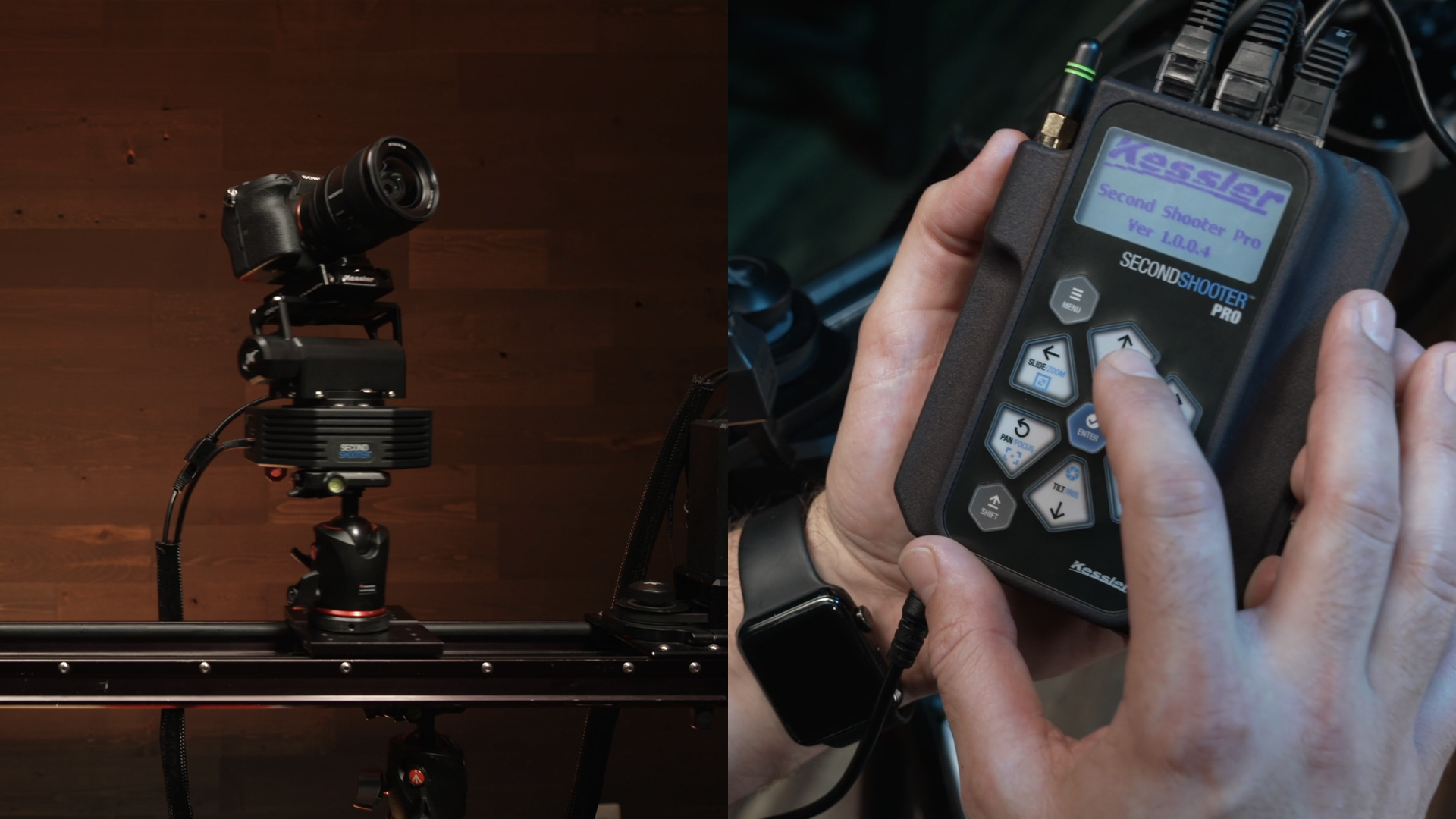 mastering motion control timelapse - how the motorized rig looks like