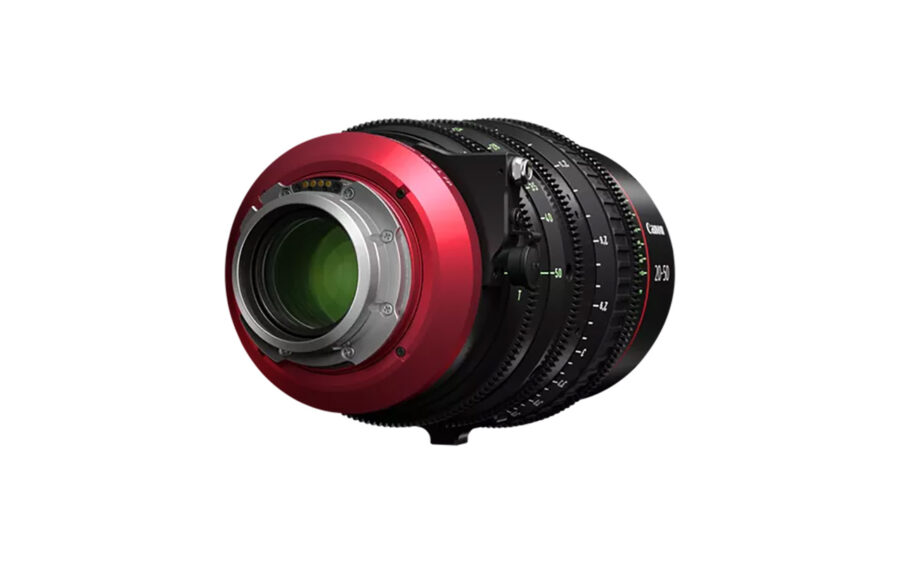 Canon Flex zoom lens mount and rear element