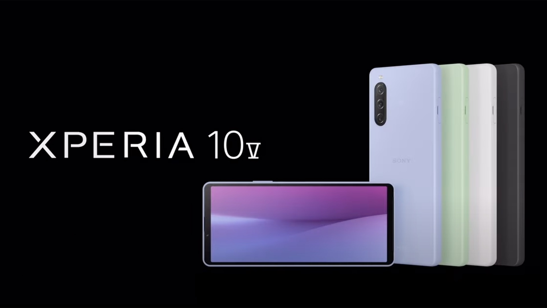 Sony Xperia 1 V Flagship and Xperia 10 V Entry-Level Phones Introduced ...