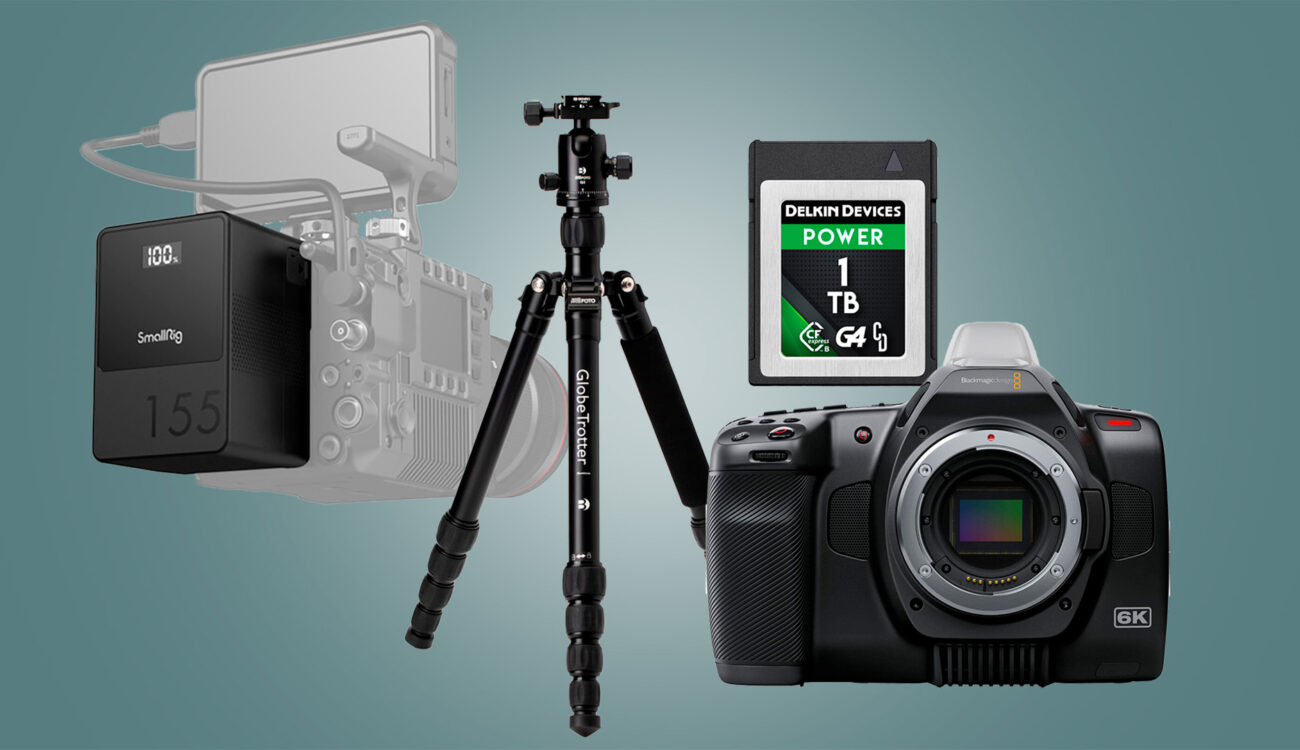 Blackmagic Design Pocket Cinema Camera 6K G2 for $1,495 - Only for a Very Short Time at B&H