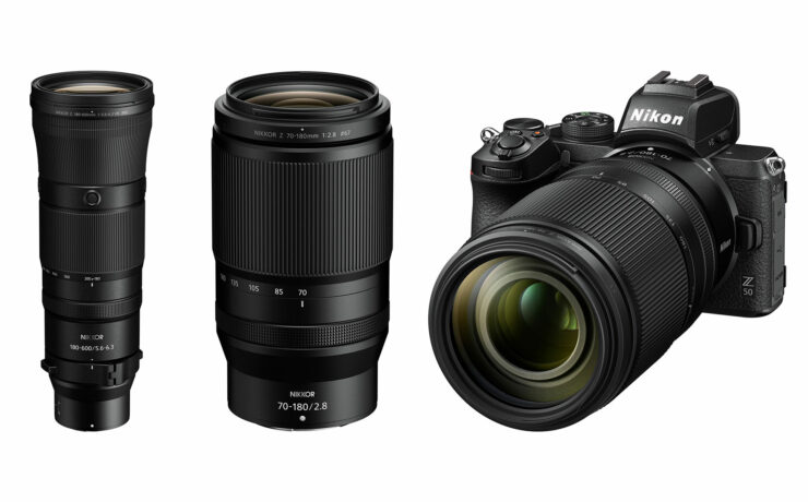 Nikon NIKKOR Z 70-180mm F/2.8 and NIKKOR Z 180-600mm F/5.6-6.3 VR Released