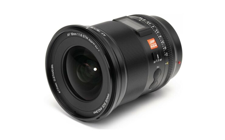 Viltrox AF 16mm f1.8 for Sony Full-Frame E-Mount Cameras Released