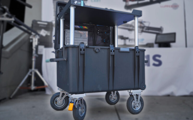 Vocas Case Cart 2800 Introduced - A Heavy-Duty Hard Case and a Production Cart in One